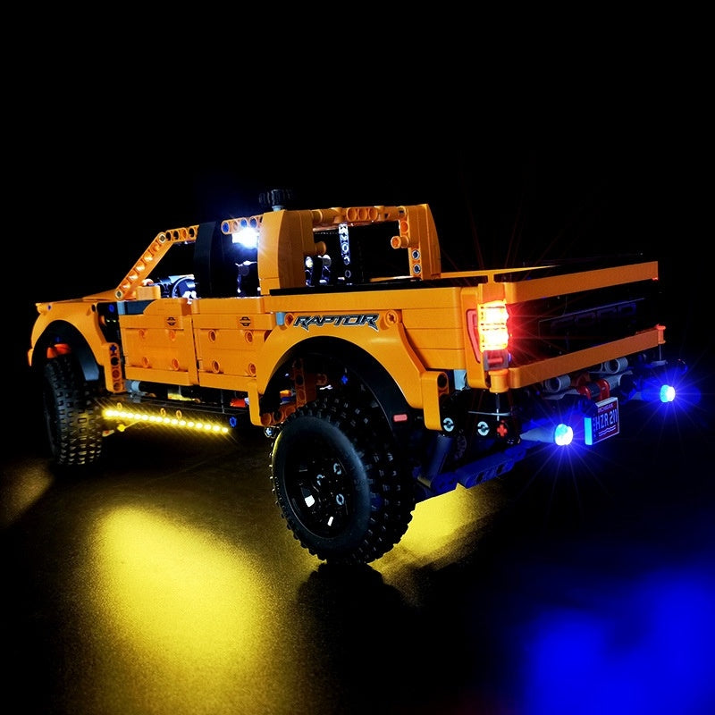 Pick a Brick Light Kit For legoing Ford F-150 Raptor #42126