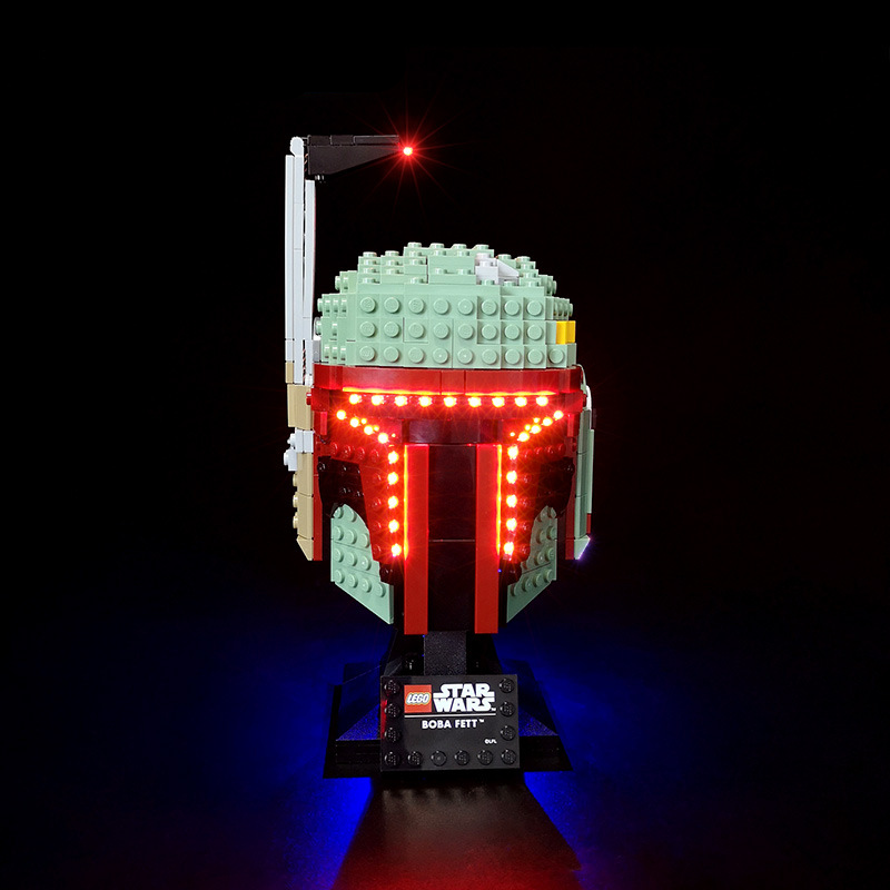 Das Beleuchtungsset für Baberfitts Helm™ 75277
