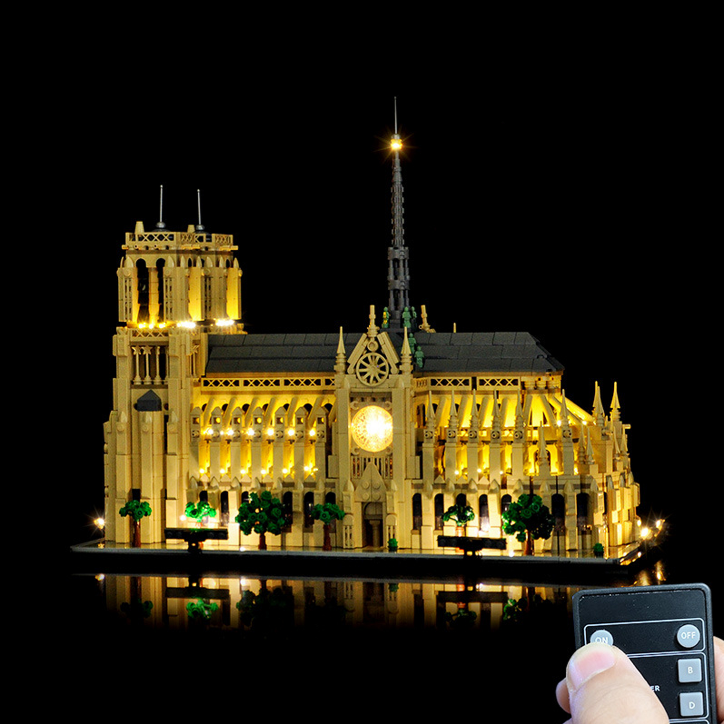 Beleuchtungsset für Notre-Dame de Paris 21061
