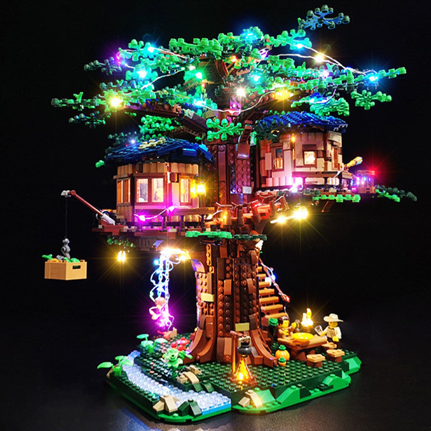 Brixspark Light Kit For Tree House#21318