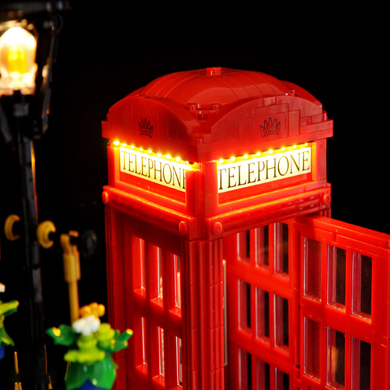 Beleuchtungssatz für rote Londoner Telefonzelle 21347