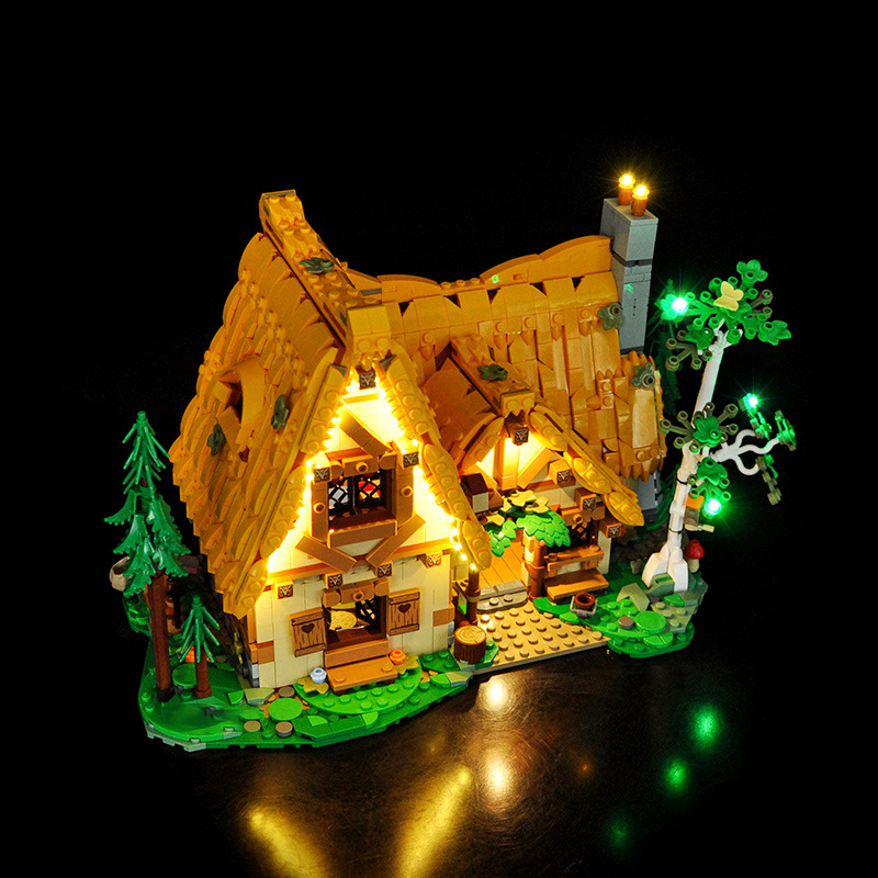 Beleuchtungsset für Schneewittchen und die Hütte der sieben Zwerge 43242
