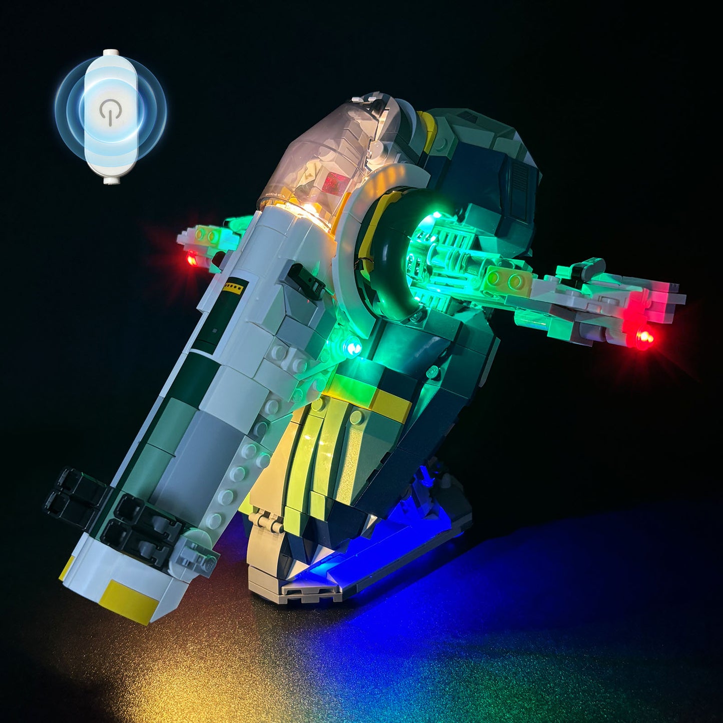 Brixspark Light Kit For Jango Fett's Starship #75433