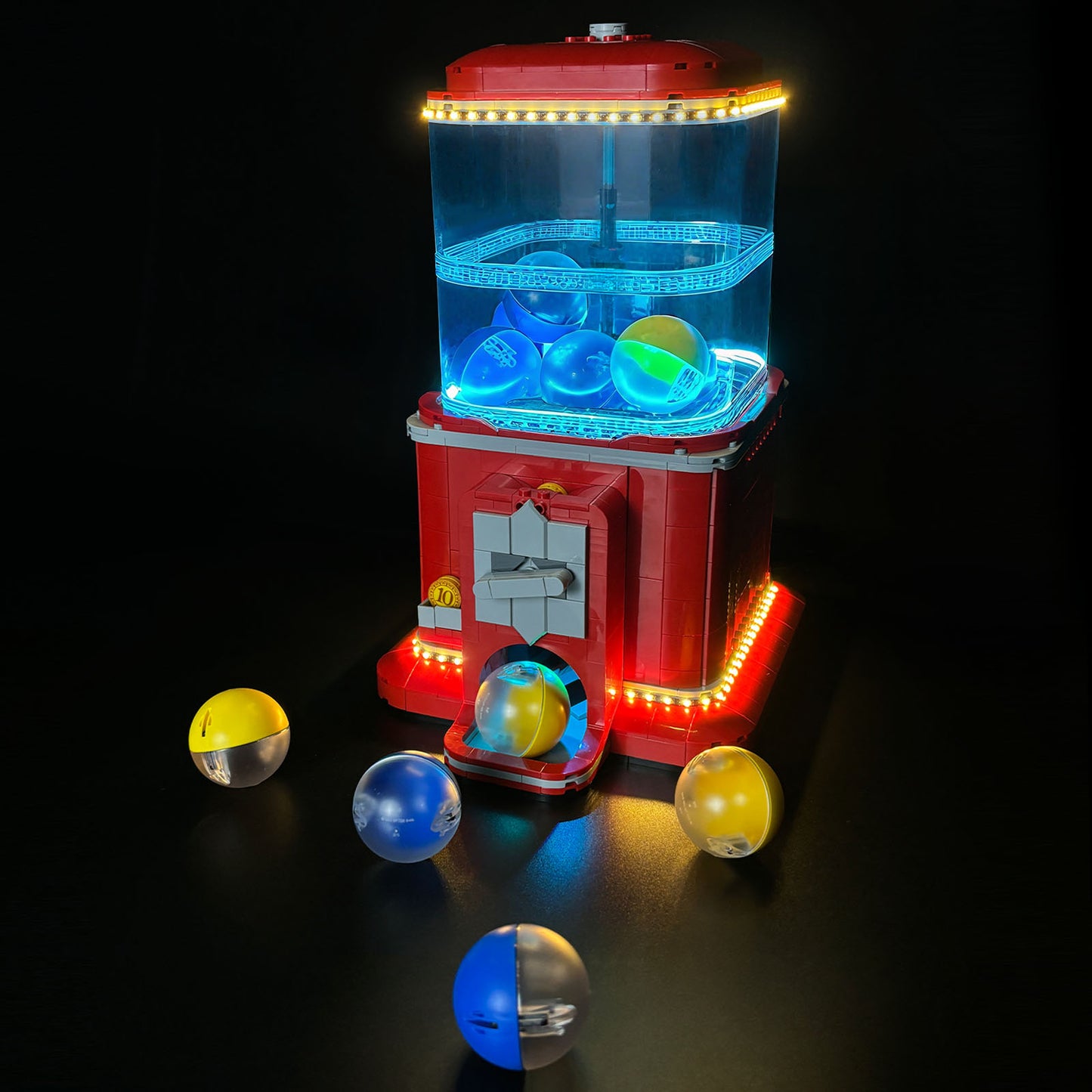 Brixspark Light Kit For Minifigure Vending Machine #21358
