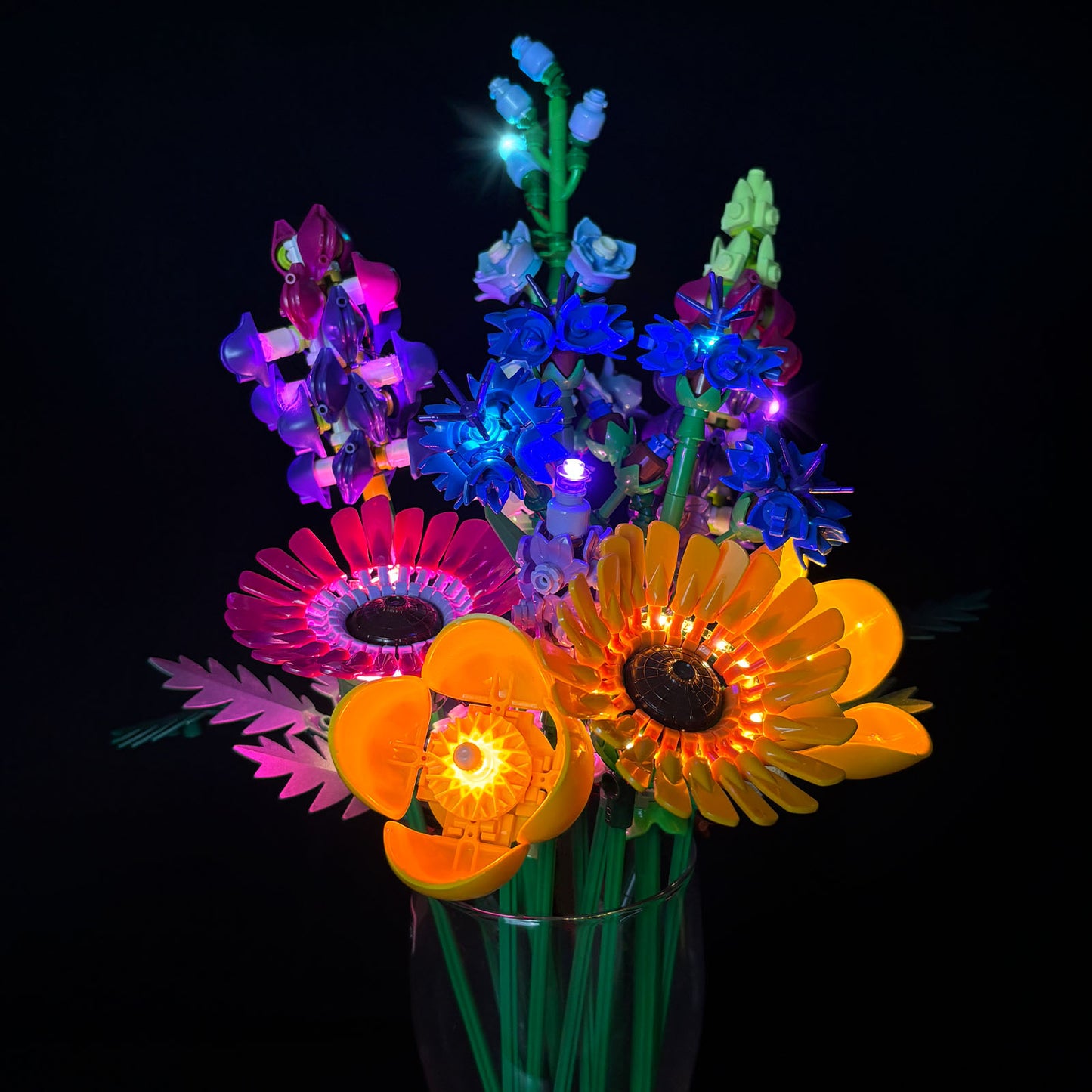 Brixspark light kit for Wildflower Bouquet #10313