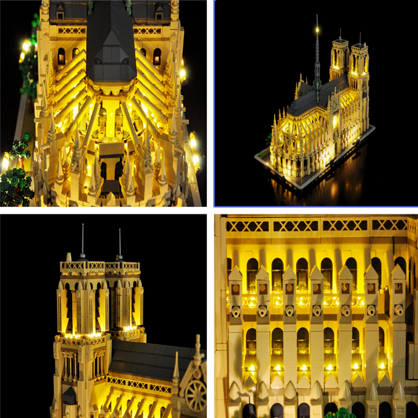 Beleuchtungsset für Notre-Dame de Paris 21061