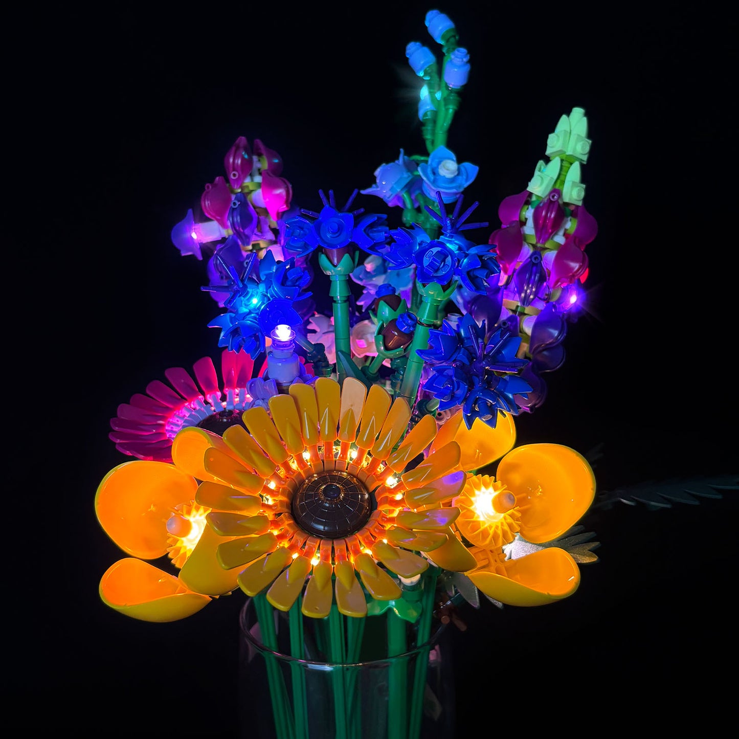 Brixspark light kit for Wildflower Bouquet #10313