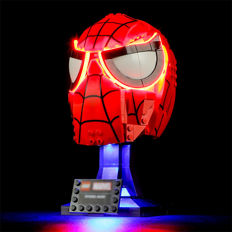 Beleuchtungsset für Spider-Mans Maske 76285