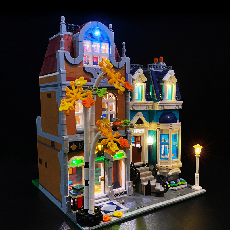 BrixSpark Legoing Light Kit For Bookshop #10270