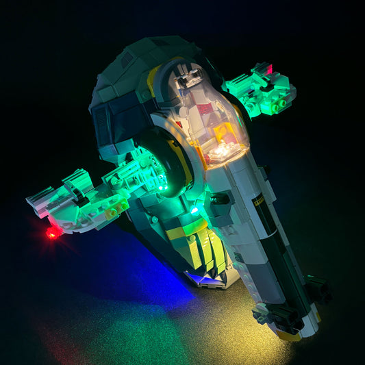 Brixspark Light Kit For Jango Fett's Starship #75433