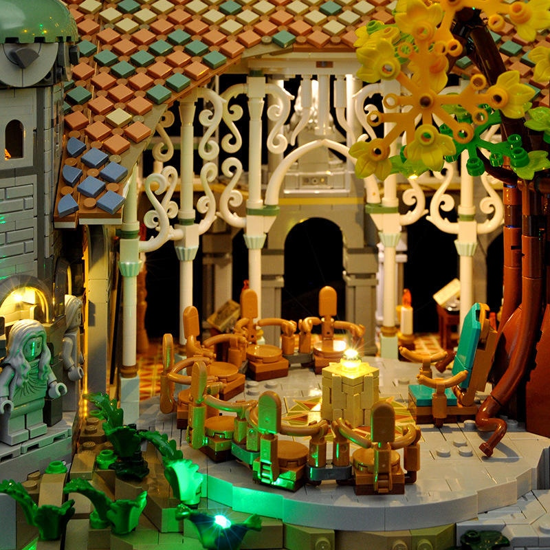 Kit d'éclairage pour LE SEIGNEUR DES ANNEAUX : RIVENDELL™ 10316