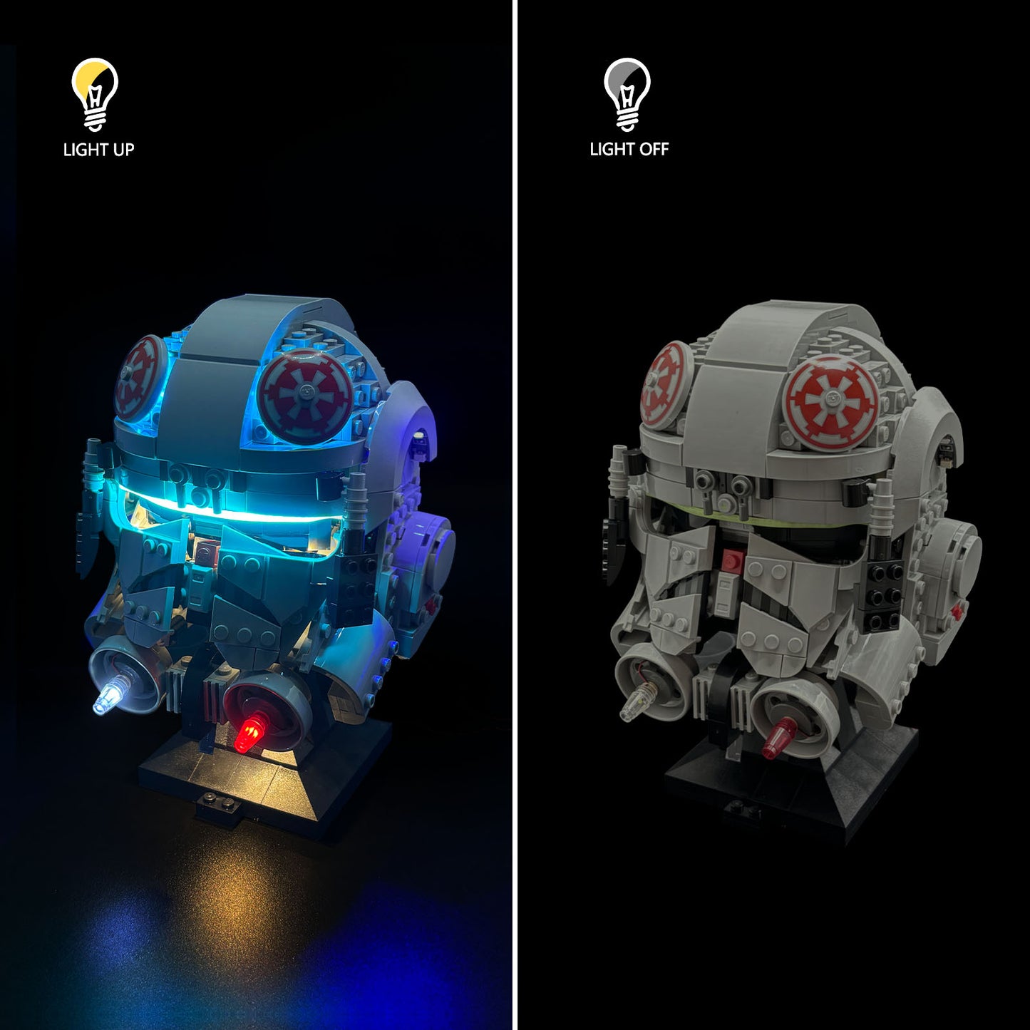 BrixSpark Light Kit for  Star Wars AT-AT Driver™ Helmet 75429