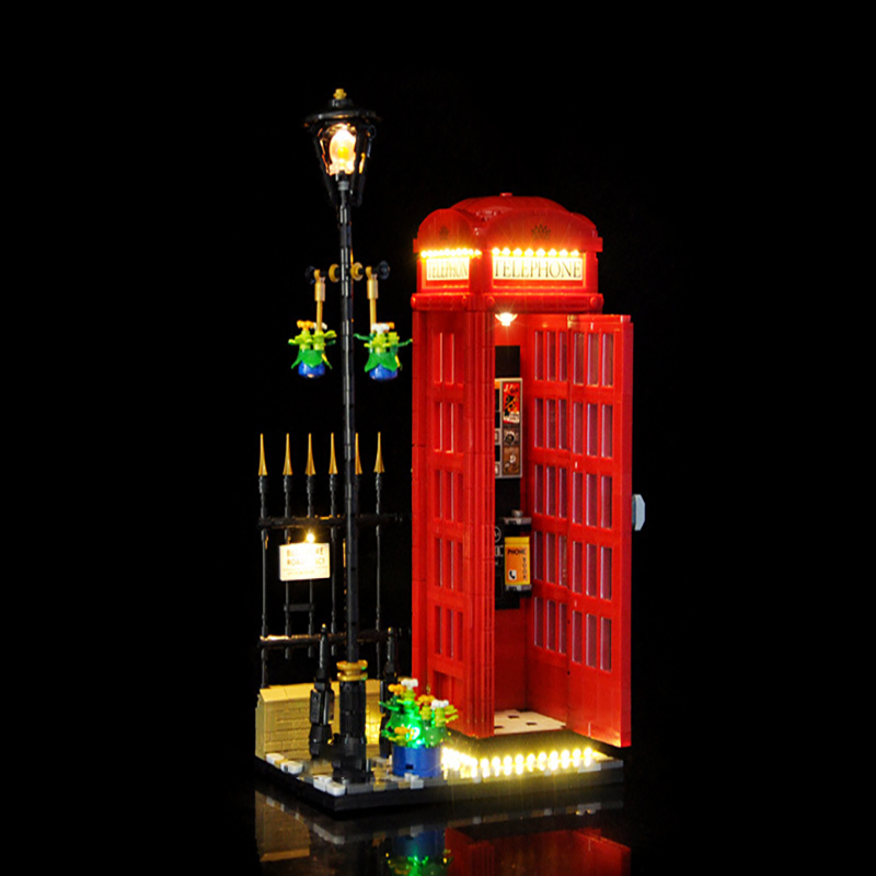 Beleuchtungssatz für rote Londoner Telefonzelle 21347