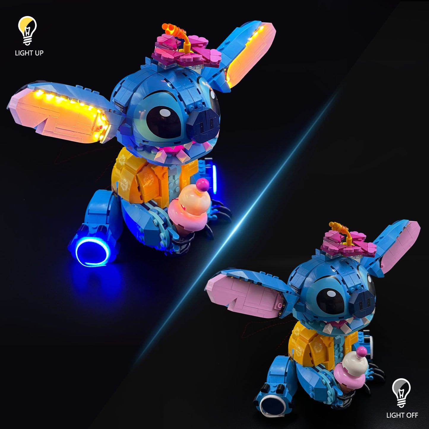 Beleuchtungsset fĂĽr Stitch 43249