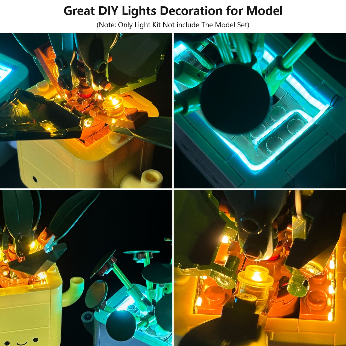 Brixspark Lichtset für glückliche Pflanzen #10349