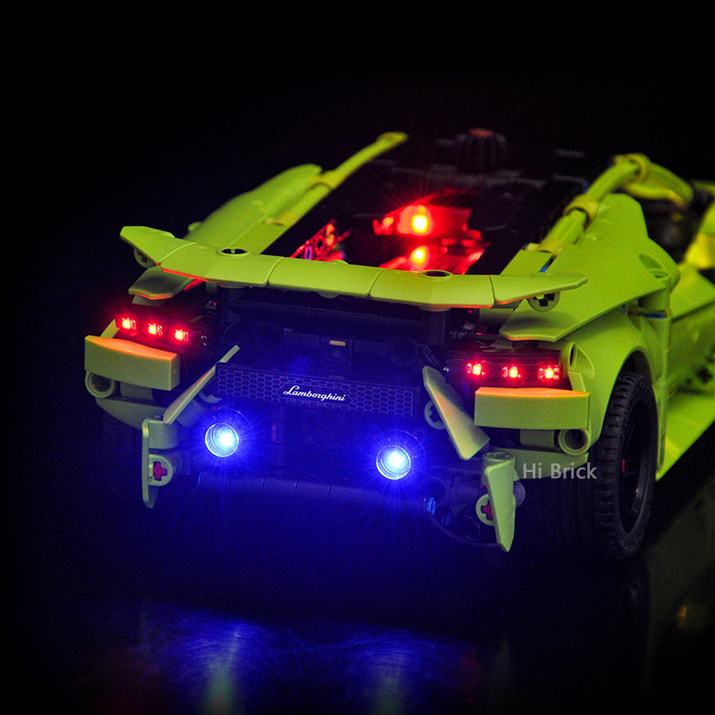 Pick a Brick Light kit For legoing Lamborghini Huracán Tecnica #42161