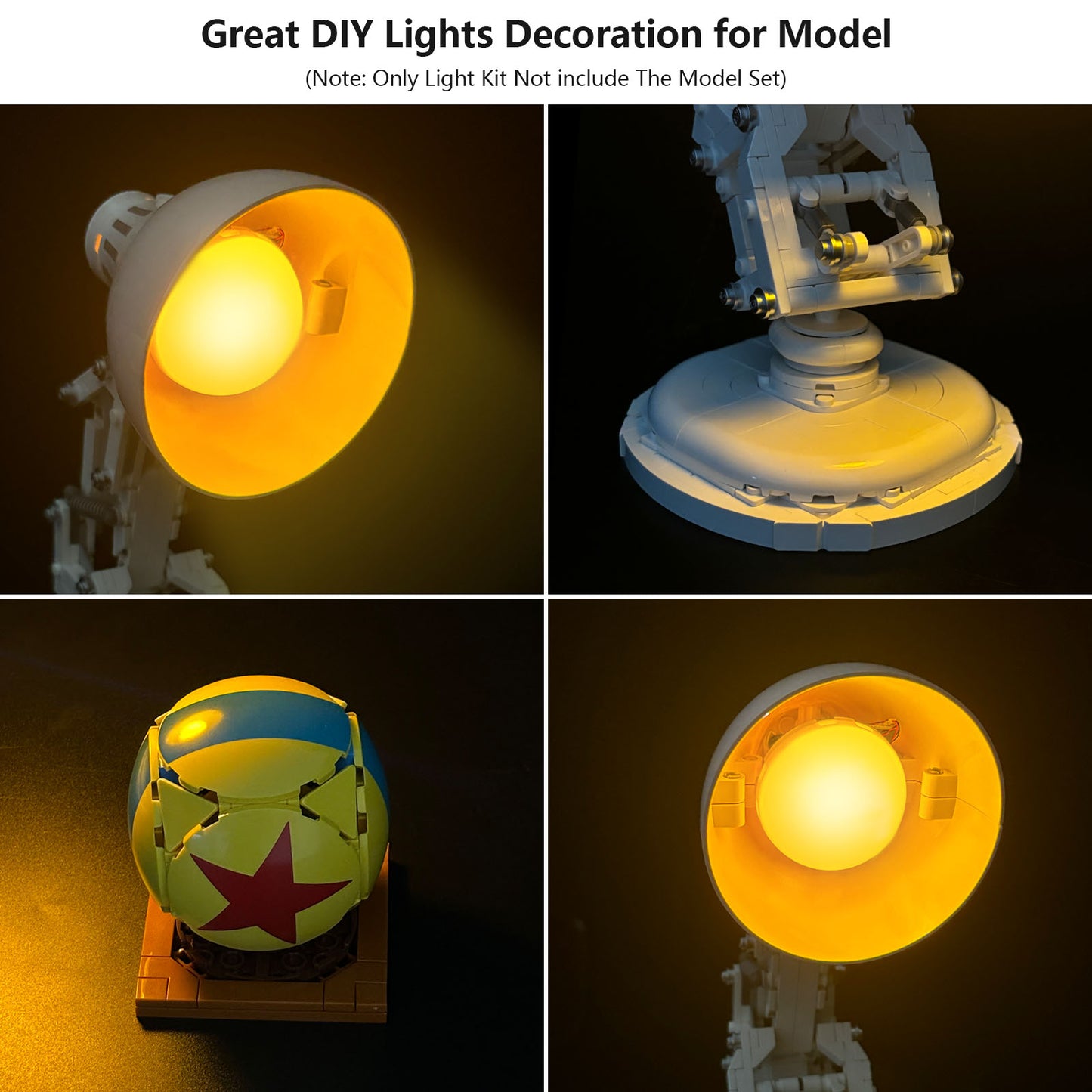 Brixspark Light Kit For Disney Pixar Luxo Jr. #21357
