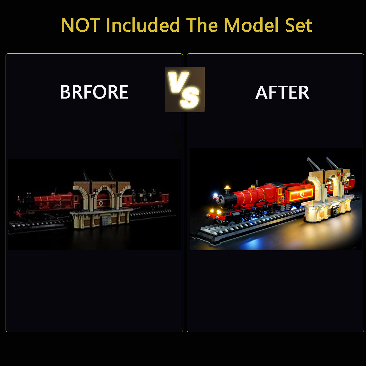 Light Kit For Hogwarts Express # 76405