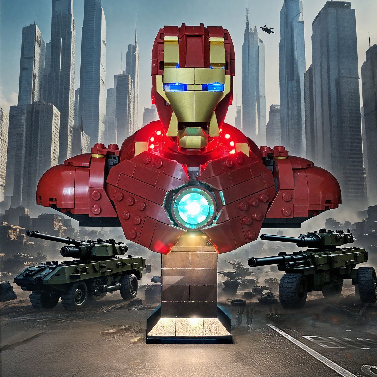 Brixspark Light Kit For Iron Man MK4 Bust #76327