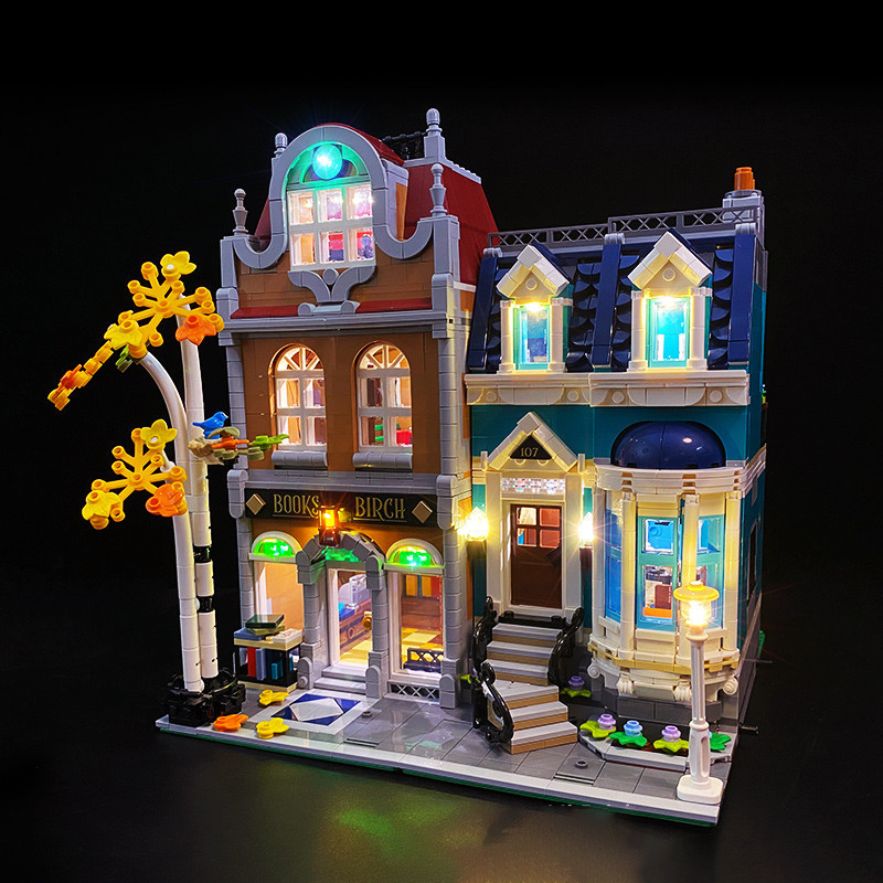 BrixSpark Legoing Light Kit For Bookshop #10270