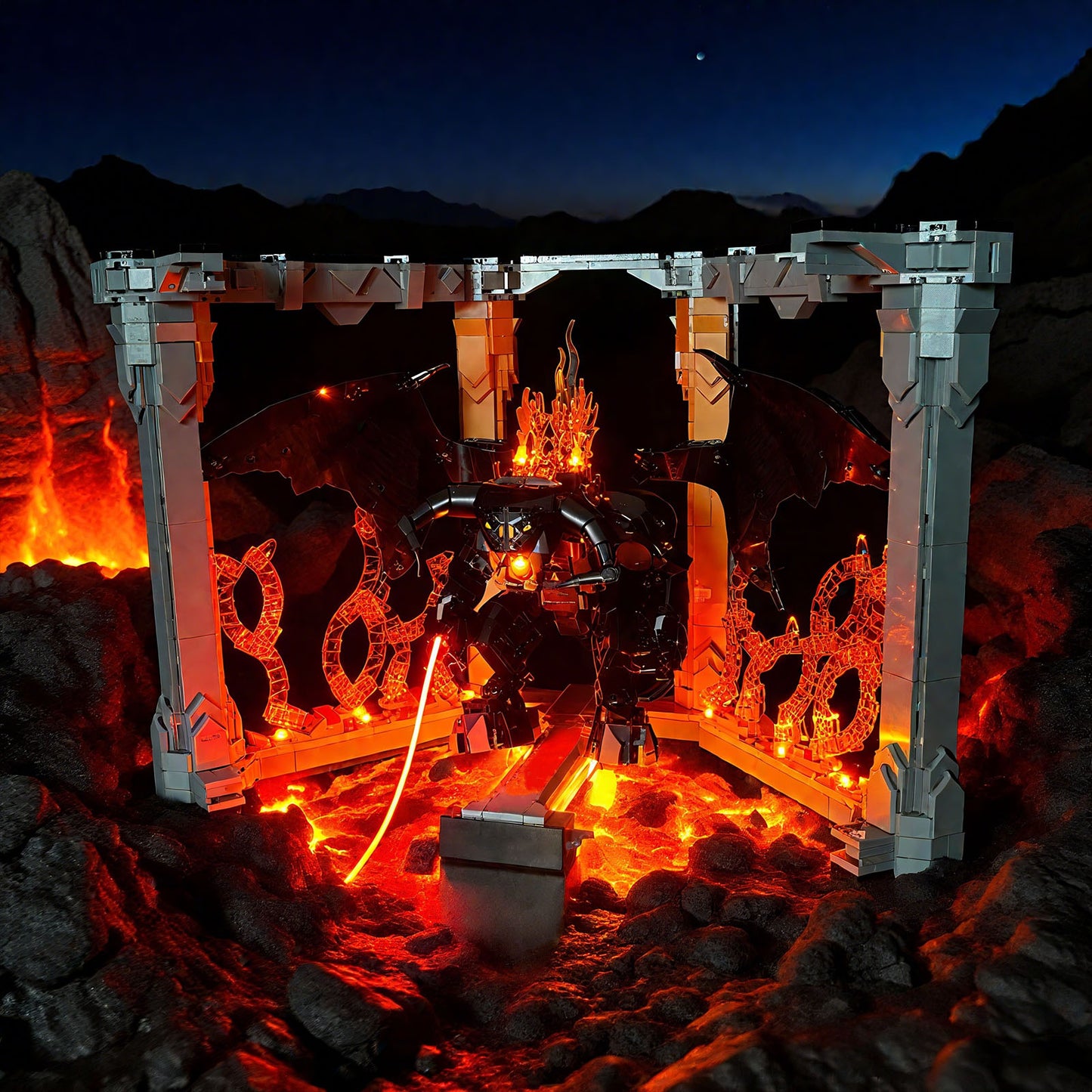 LED Light Kit The Lord of the Rings: Balrog #10367