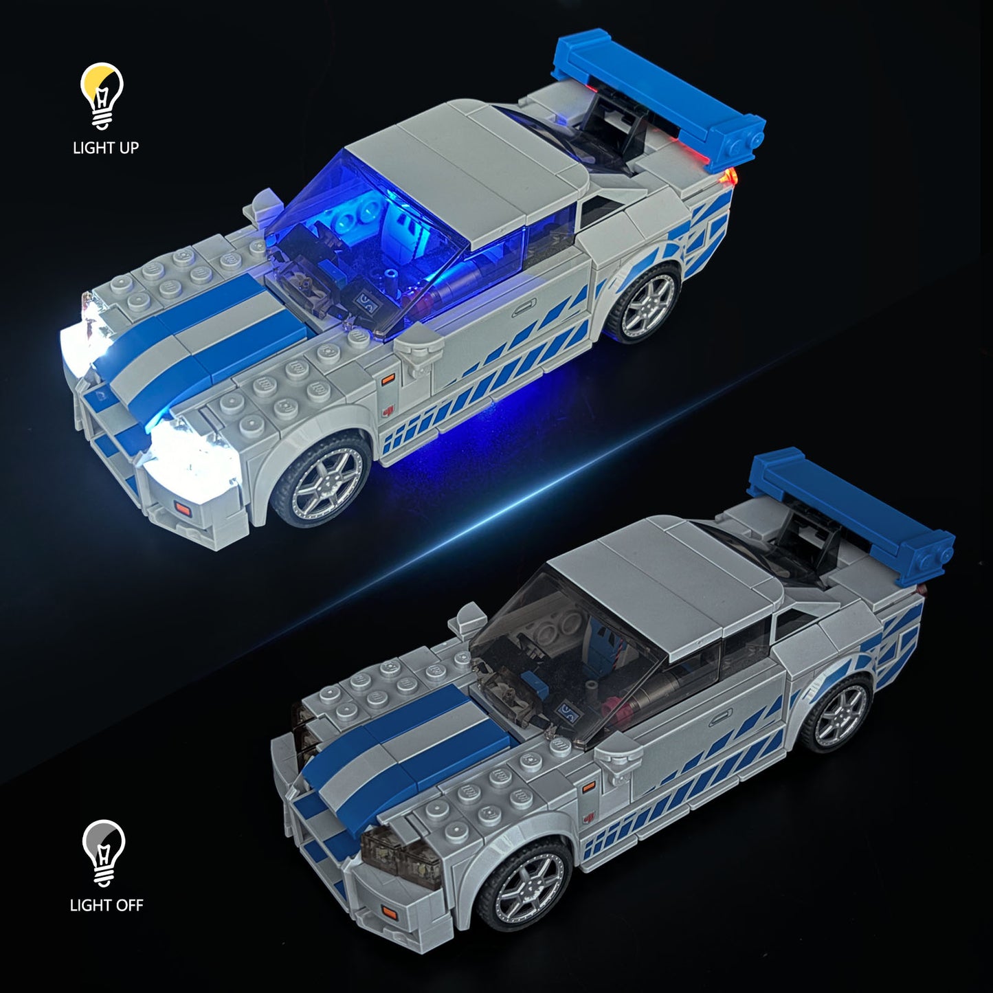 Light Kit For 2 Fast 2 Furious Nissan Skyline GT-R (R34) 76917