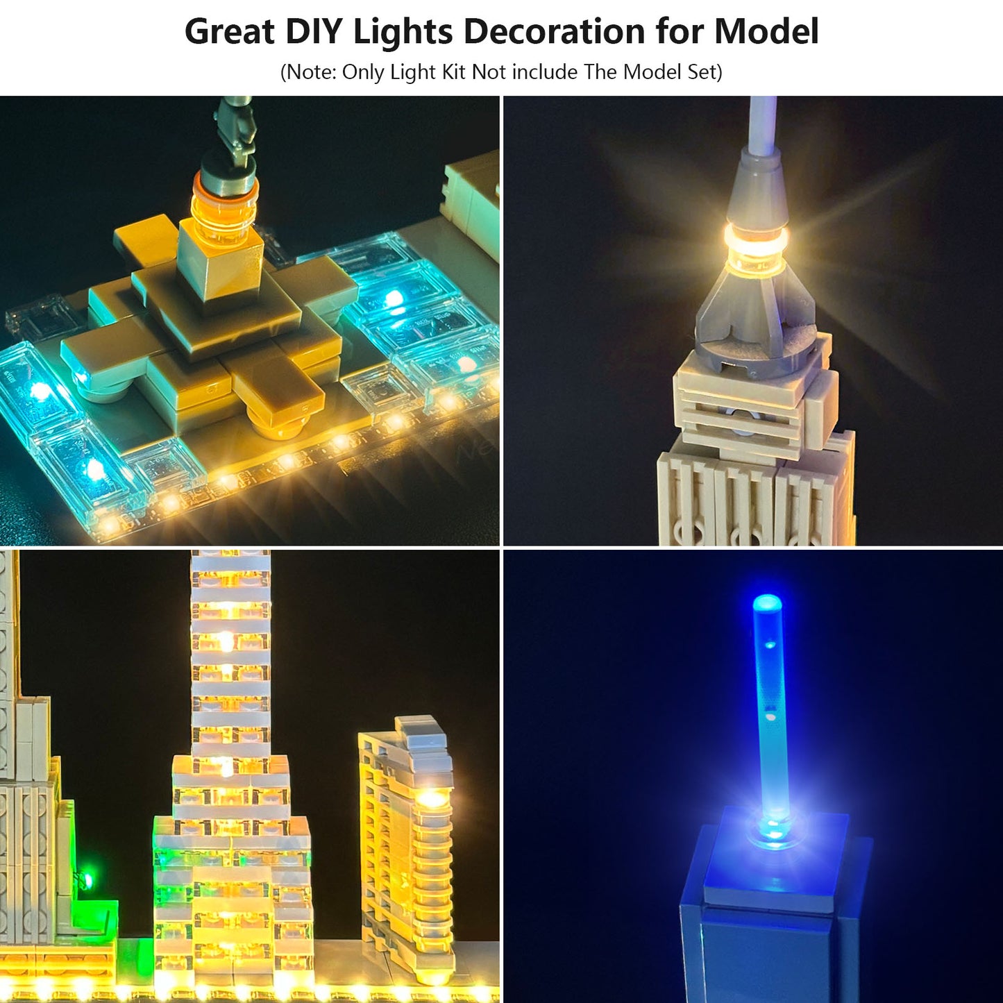 Brixspark Light Kit For New York City #21028