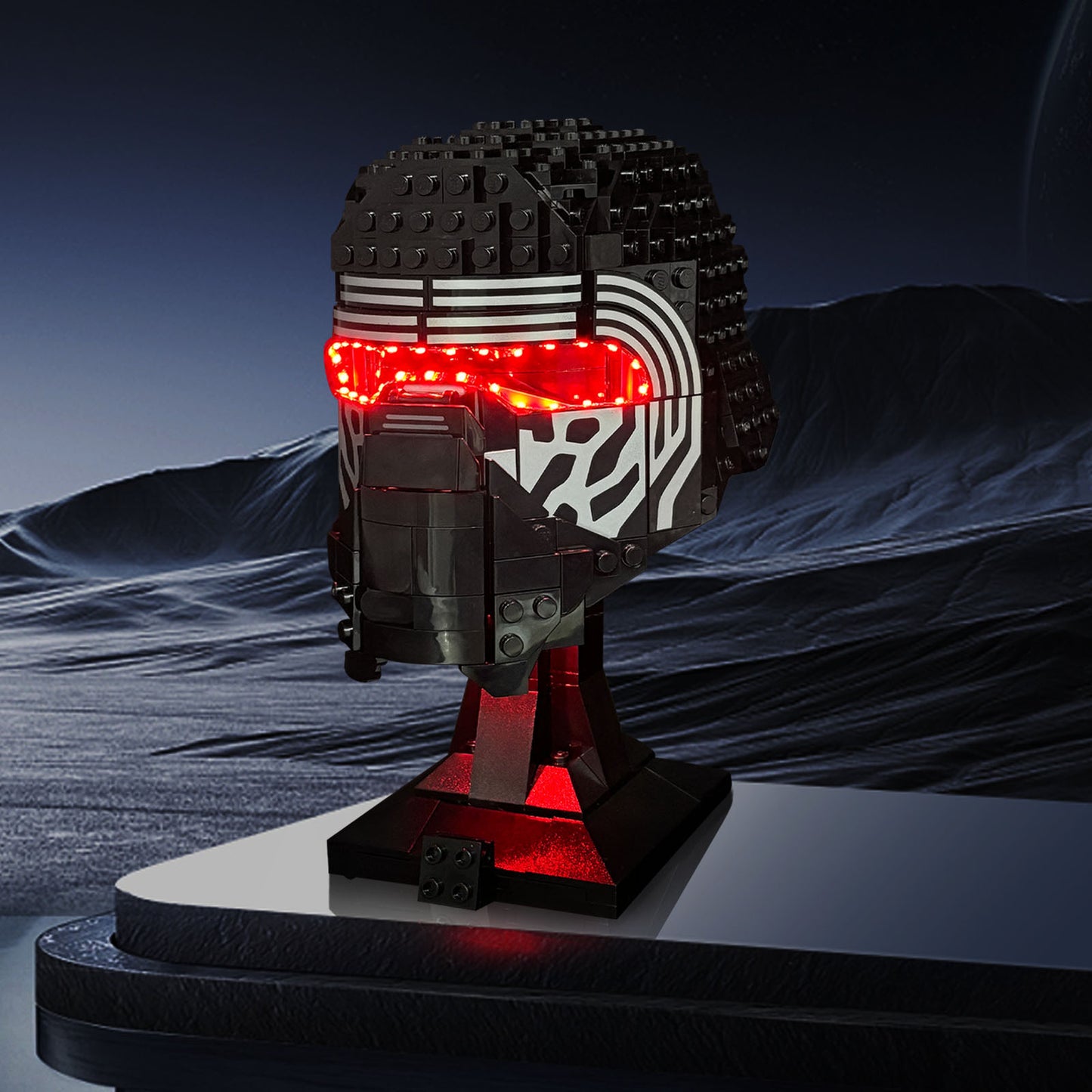 Brixspark Light Kit For Kylo Ren Helmet #75415