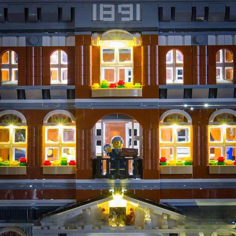 Light kit for Building Block Town Hall -10224
