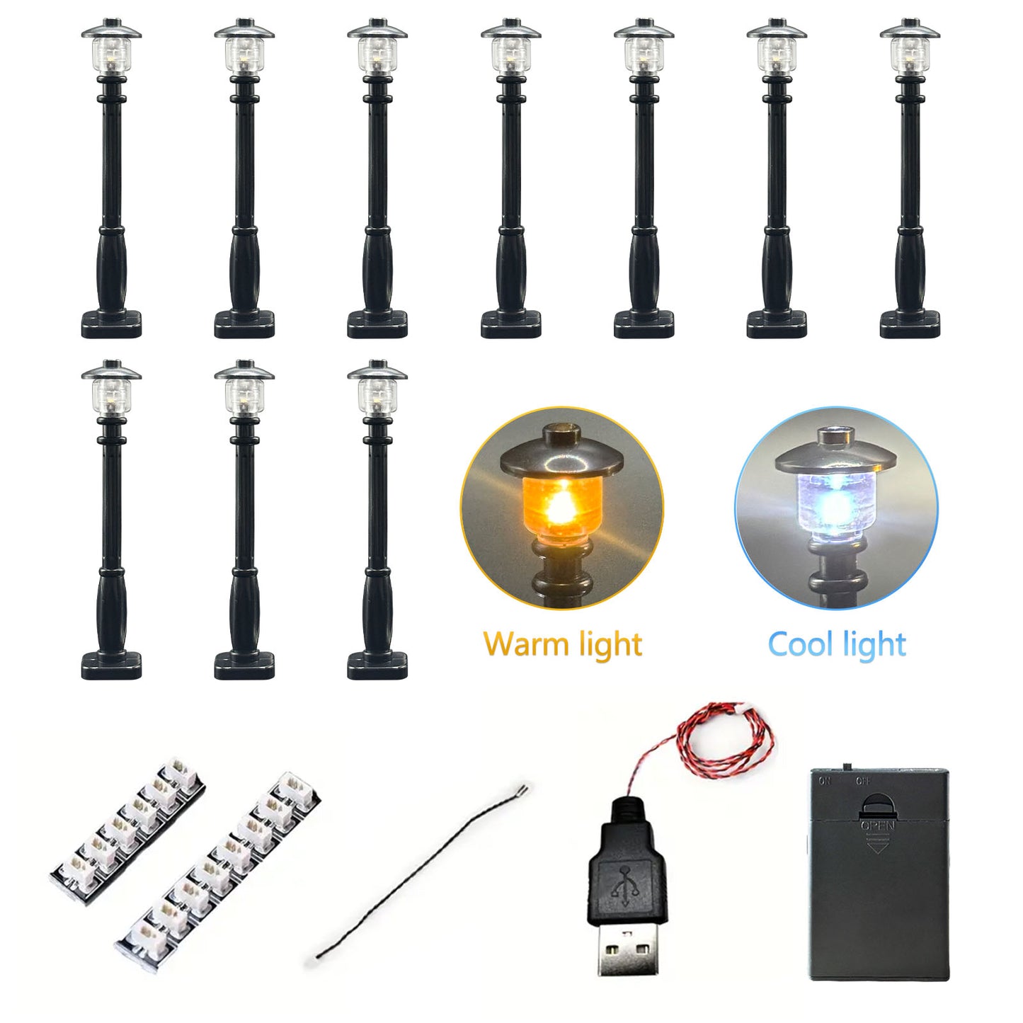Street Light (Warm White) 30cm