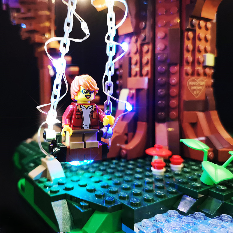 Brixspark Light Kit For Tree House#21318