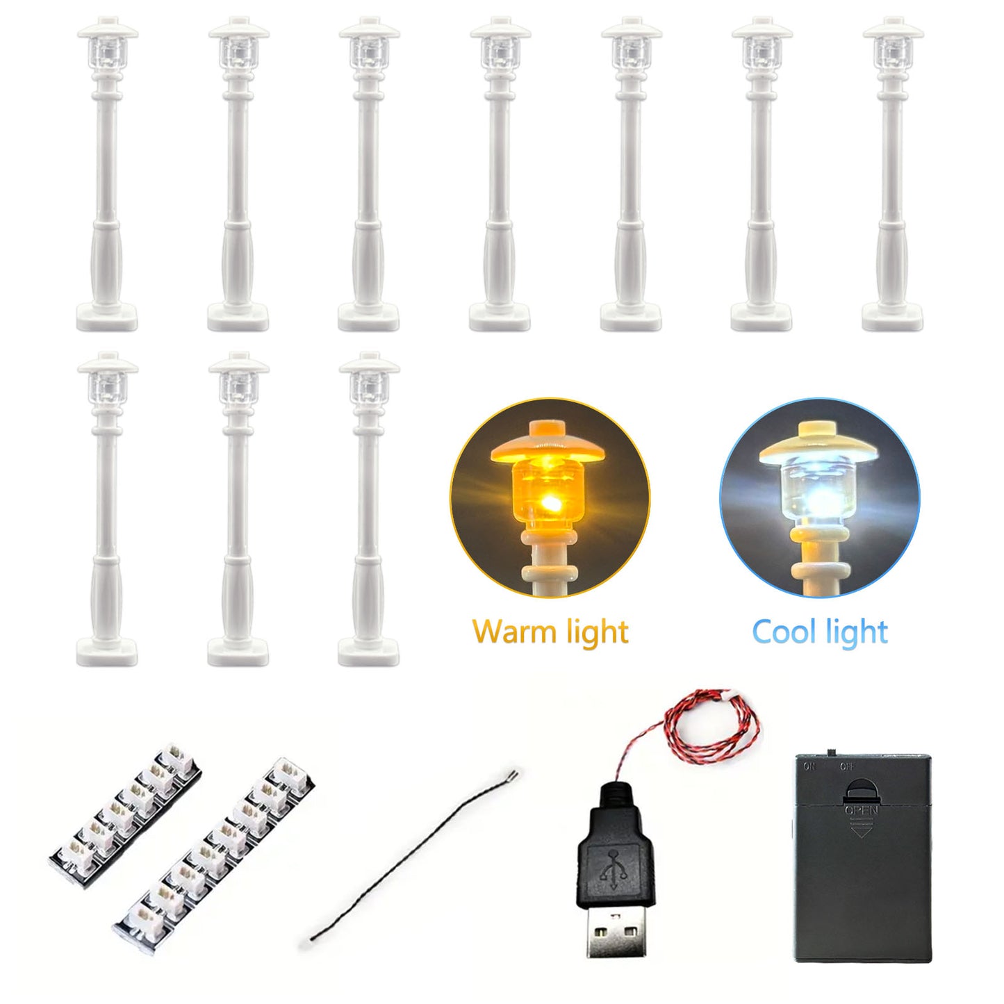Street Light (Warm White) 30cm