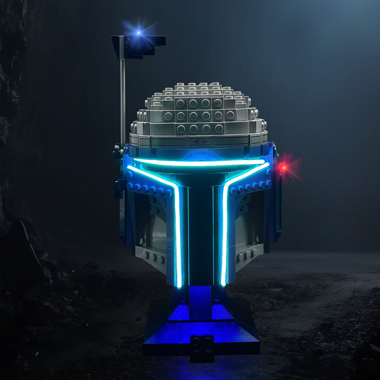 Brixspark Light Kit for  Star Wars Jango Fett™ Helmet 75408