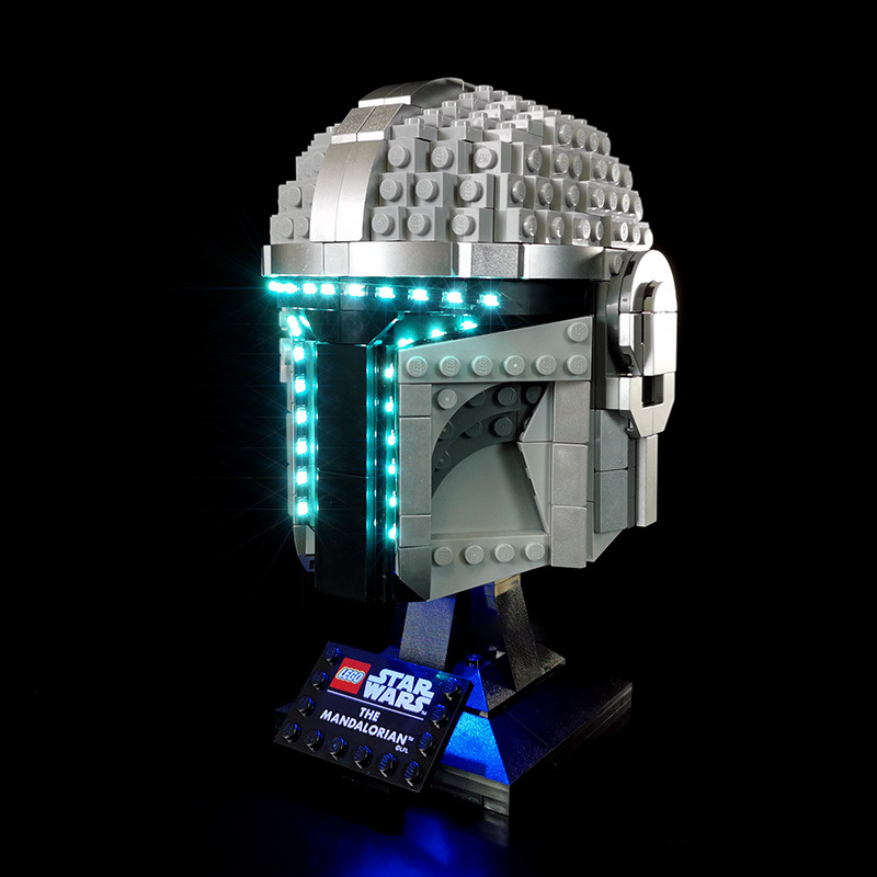 Beleuchtungsset für den mandalorianischen Helm 75328