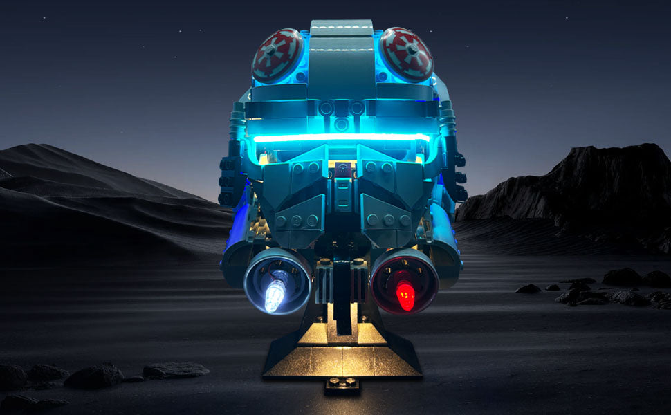 BrixSpark Light Kit for  Star Wars AT-AT Driver™ Helmet 75429