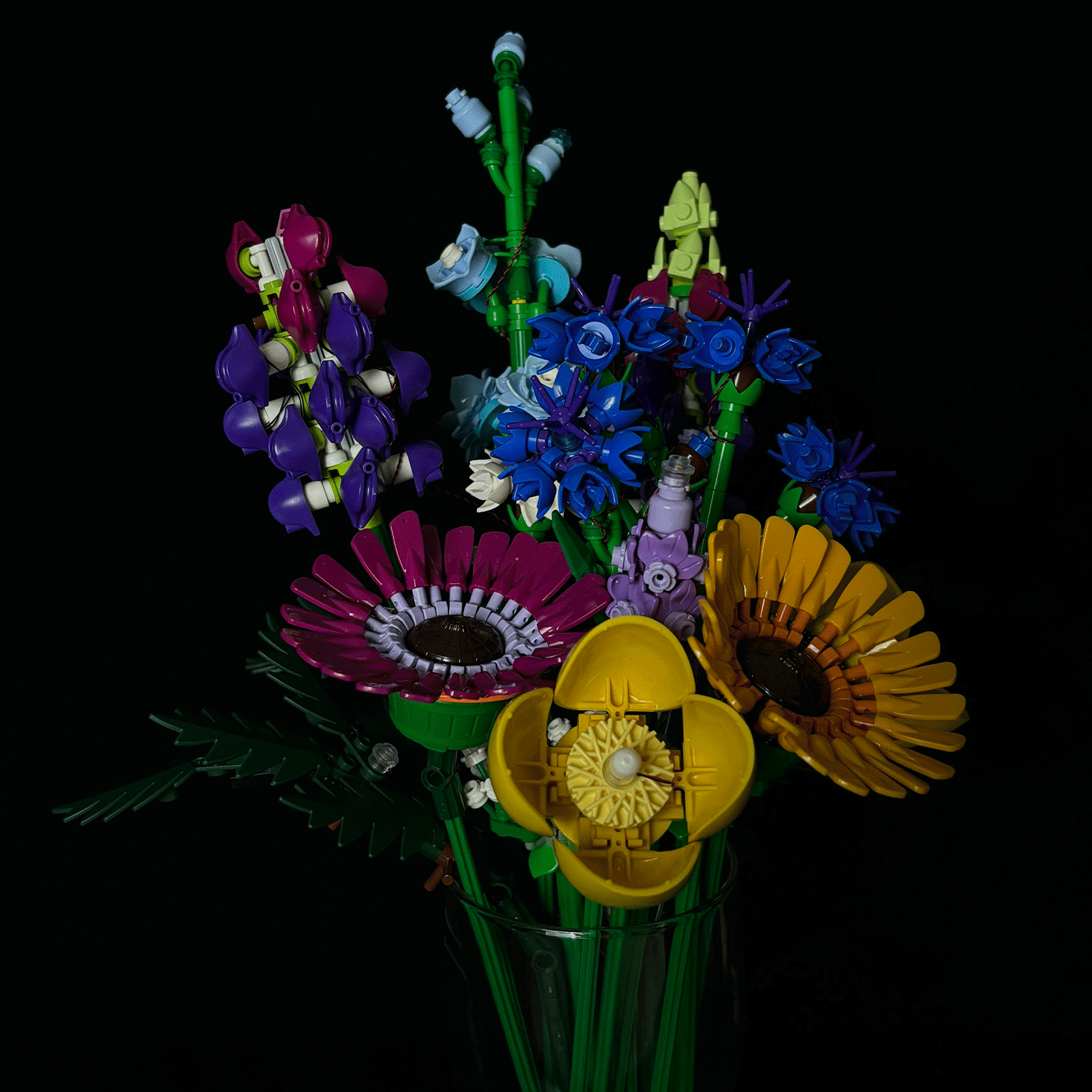 Brixspark lego light kits for Wildflower Bouquet #10313 – BrixSpark