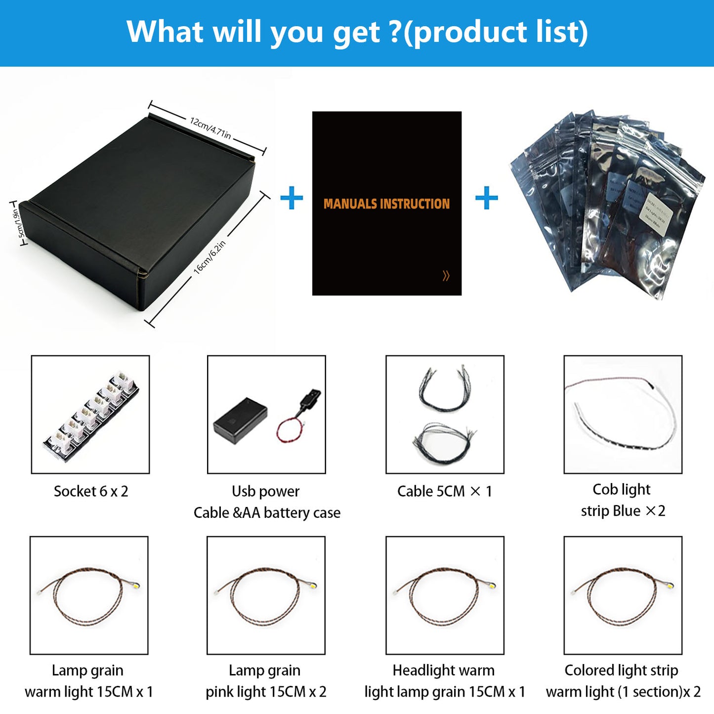 Dot Lights (five Pack) For Lighting