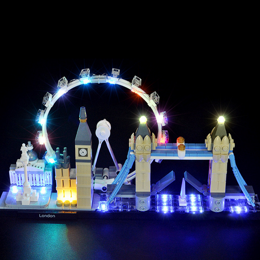 Kit d'éclairage pour la collection London Skyline 21034 