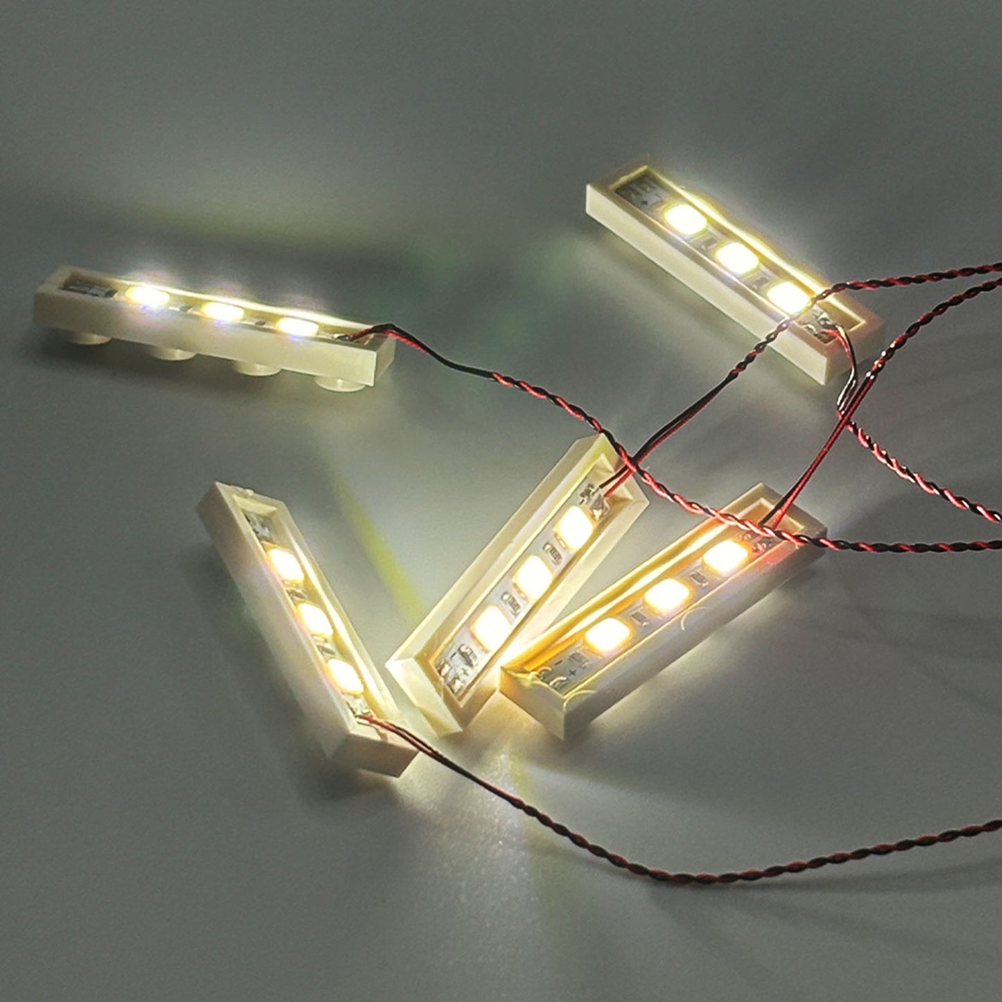Light parts for  DIY 0.5m one-to-five light strip