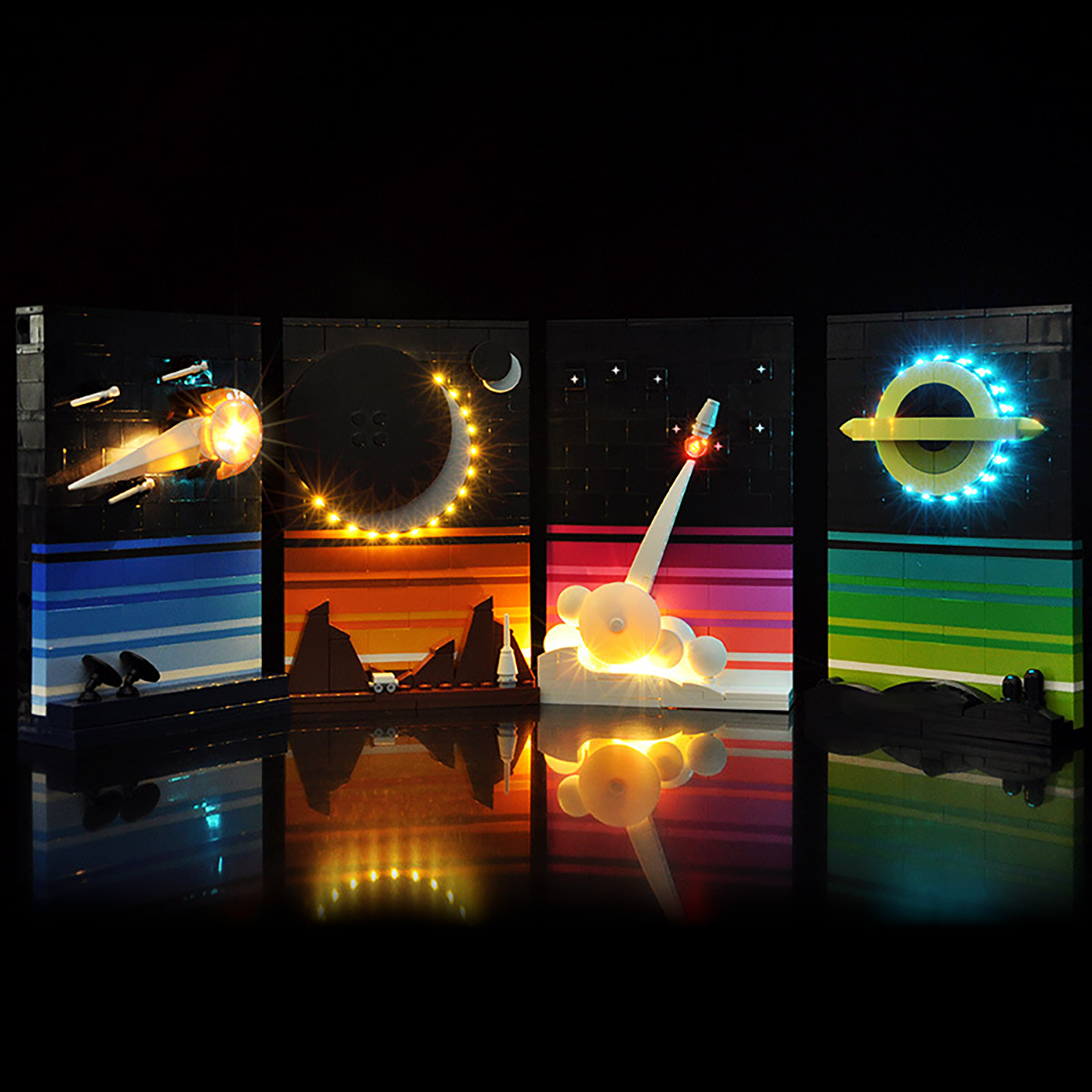 Kit d'éclairage pour Tales of the Space Age 21340 