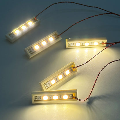 Light parts for  DIY 0.5m one-to-five light strip