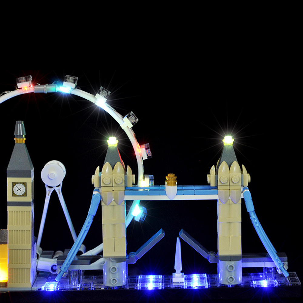 Kit d'éclairage pour la collection London Skyline 21034 