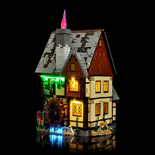 Kits d'éclairage pour Disney Hocus Pocus : Le Cottage des sœurs Sanderson 21341