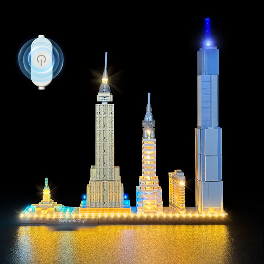 Brixspark Light Kit For New York City #21028