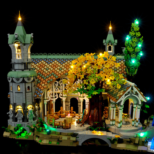 Beleuchtungsset für DER HERR DER RINGE: RIVENDELL™ 10316 