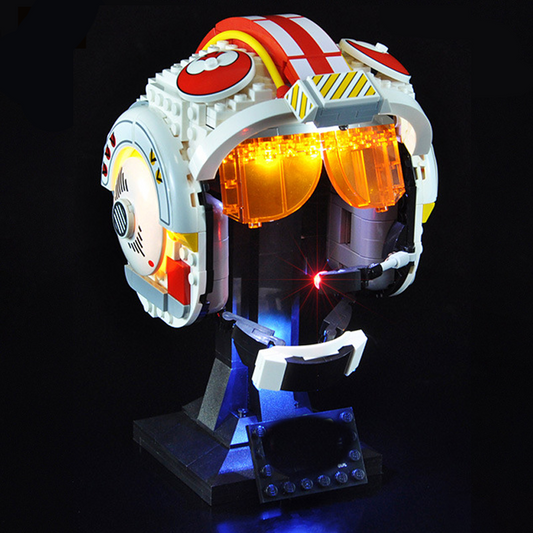 Beleuchtungsset für Luke Skywalker (Red Five) Helm 75327 