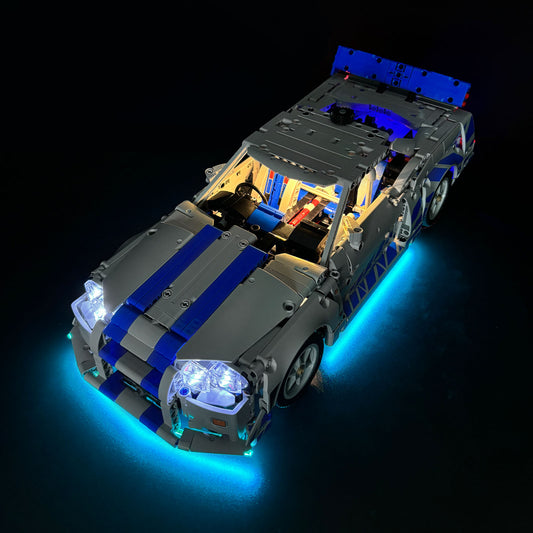 Brixspark Licht Kit Für 2 Fast 2 Furious Nissan Skyline GT-R (R34) Auto #42210 