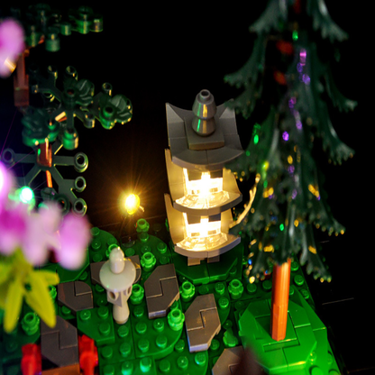 Brixspark Light Kit for Tranquil Garden 10315