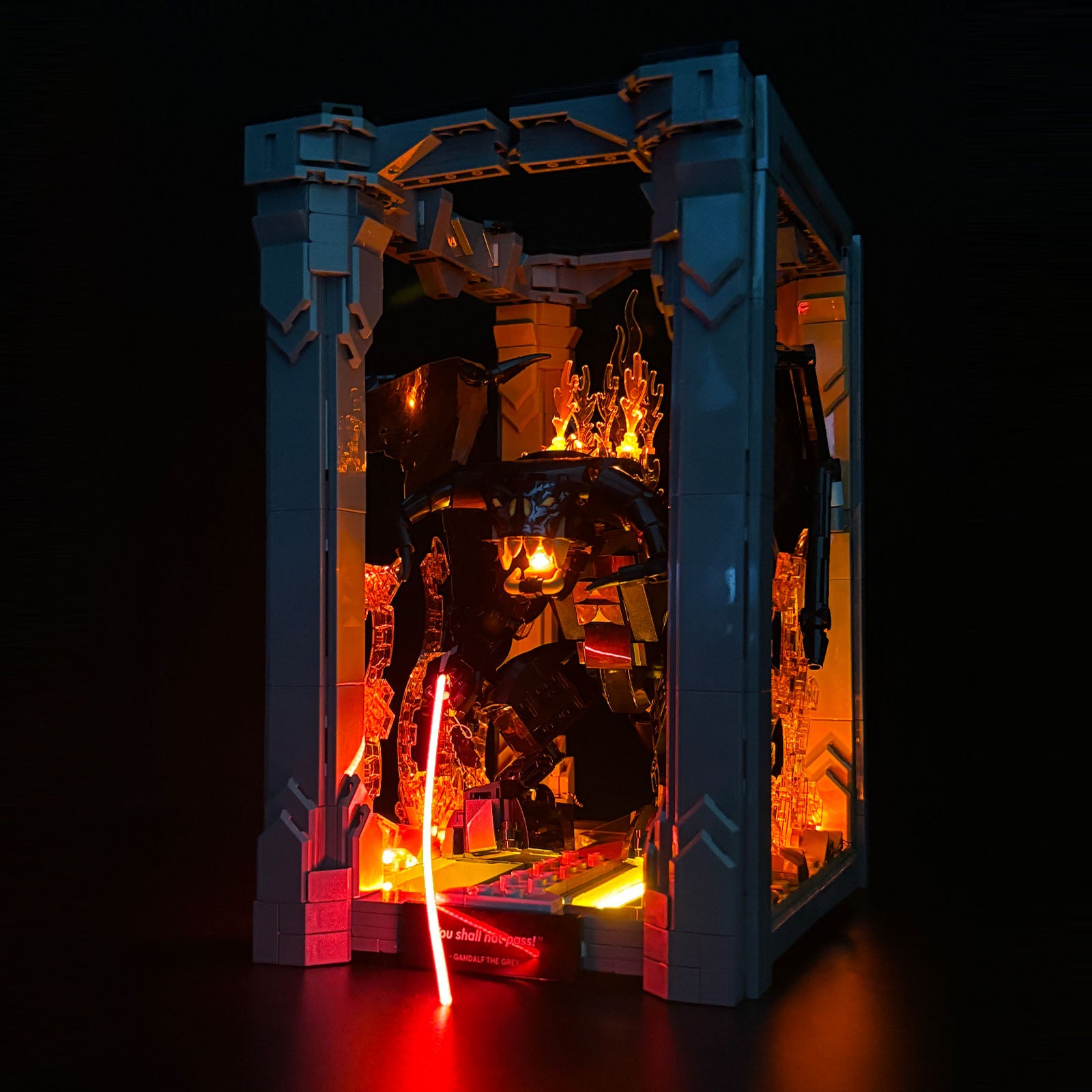 LED Light Kit The Lord of the Rings: Balrog #10367 legoing – BrixSpark