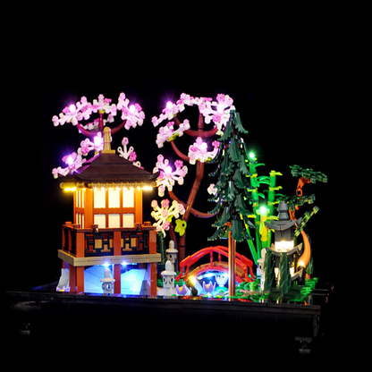 Brixspark Light Kit for Tranquil Garden 10315